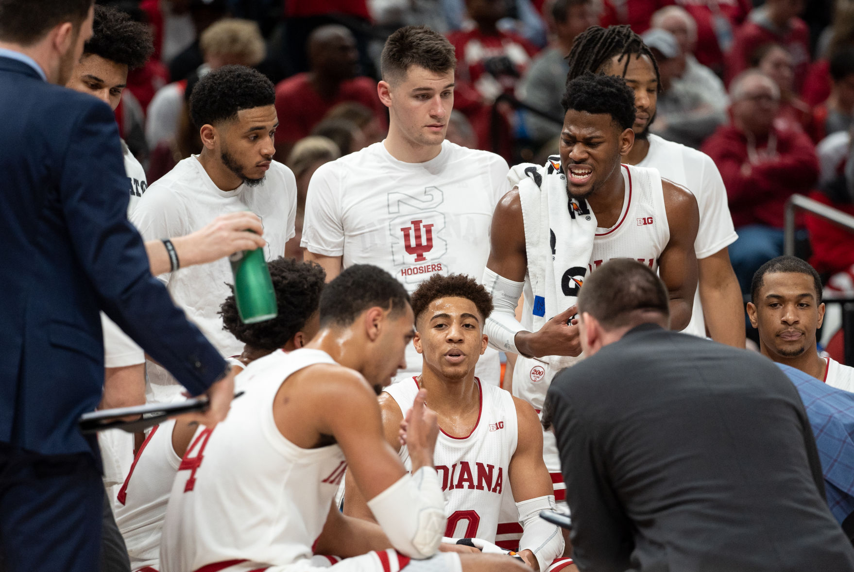 Nebraska Basketball vs. Indiana Photo No. 1